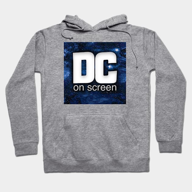 DC on SCREEN Podcast Logo (Blue) Hoodie by DC on SCREEN